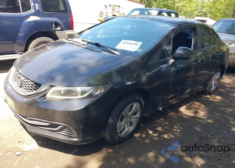 2013 Honda Civic Lx из США, поврежденный, VIN 2HGFB2F50DH579125